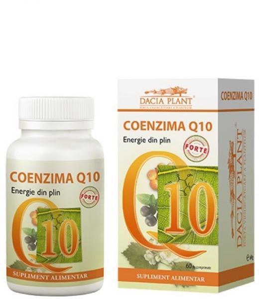 DACIA PLANT Coenzima Q10 Forte 60 comprimate (Suplimente nutritive) -  Preturi