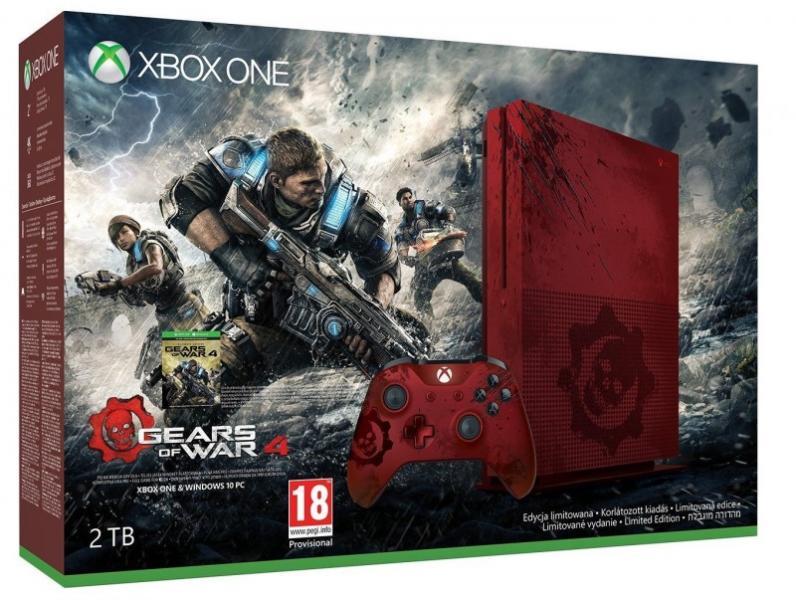 Microsoft Xbox One S (Slim) 2TB Gears of War 4 Limited Edition vásárolj már  0 Ft-tól