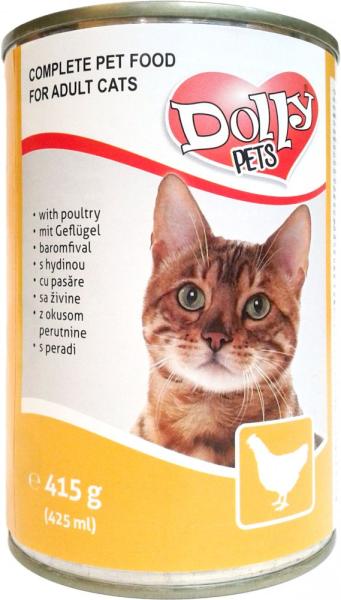 Cat poultry tin 415 g