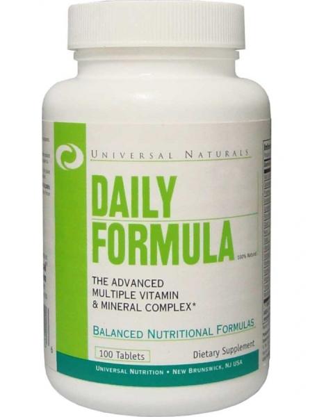 Universal Nutrition Daily Formula 100 comprimate (Suplimente nutritive) -  Preturi