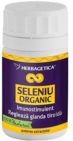 Herbagetica Seleniu Organic 30 comprimate (Suplimente nutritive) - Preturi