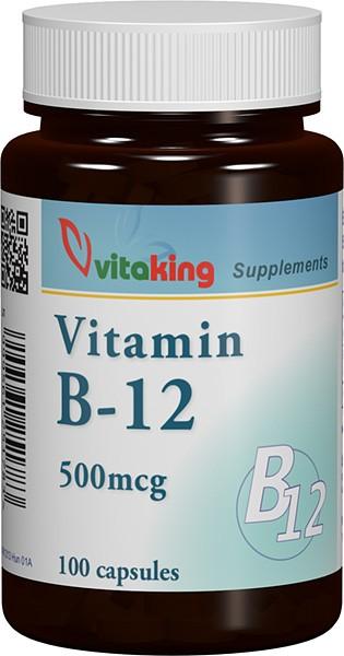 Vitaking Vitamina B12 500mcg 100 comprimate (Suplimente nutritive) - Preturi