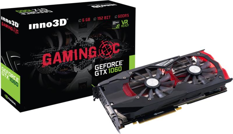 Vásárlás: Inno3D GeForce GTX 1060 Gaming OC 6GB GDDR5 192bit  (N1060-1SDN-N5GNX) Videokártya - Árukereső.hu