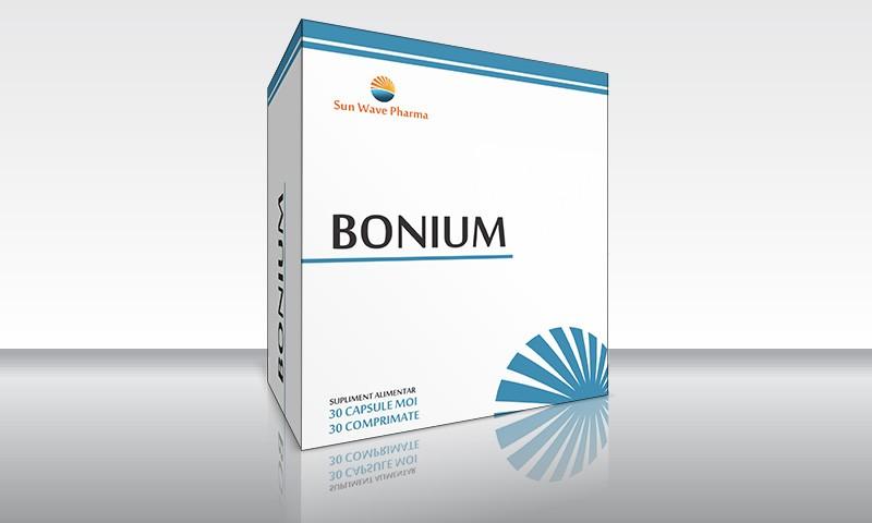 Sun Wave Pharma Bonium 30+30 comprimate (Suplimente nutritive) - Preturi