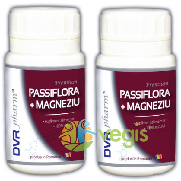 DVR Pharm Passiflora+Magneziu 60 comprimate (Suplimente nutritive) - Preturi