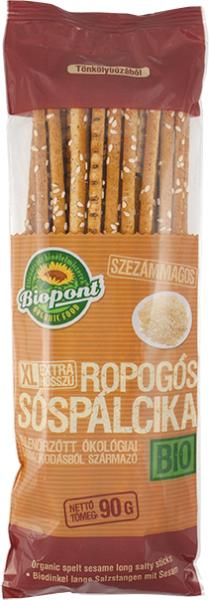 Vásárlás: Biopont Ropogós szezámos sóspálcika 90 g Chips, ropi,  rágcsálnivaló árak összehasonlítása, Ropogósszezámossóspálcika90g boltok