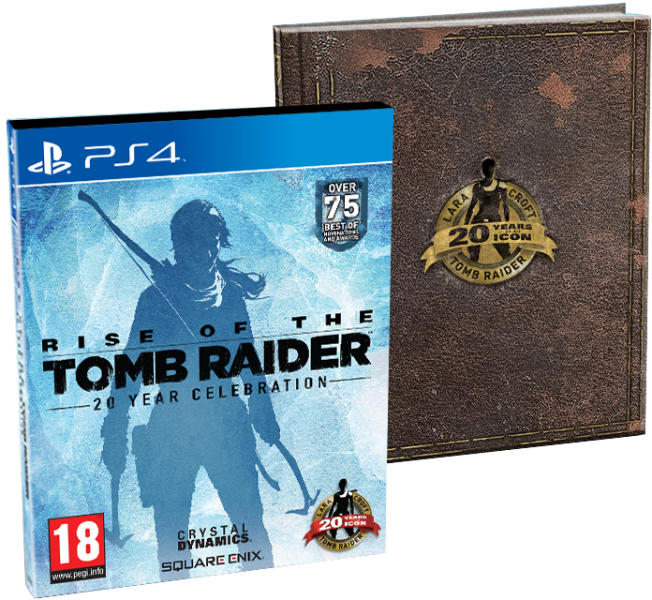 Vásárlás: Square Enix Rise of the Tomb Raider [20 Year Celebration Artbook  Edition] (PS4) PlayStation 4 játék árak összehasonlítása, Rise of the Tomb  Raider 20 Year Celebration Artbook Edition PS 4 boltok