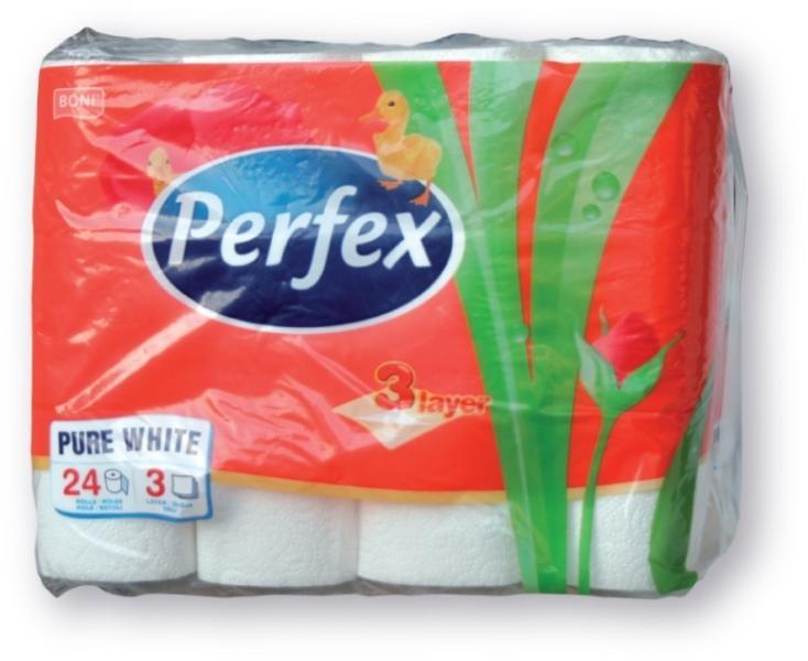 Vásárlás: Perfex Boni 3 rétegű 24db WC-papír árak összehasonlítása, Boni 3  rétegű 24 db boltok