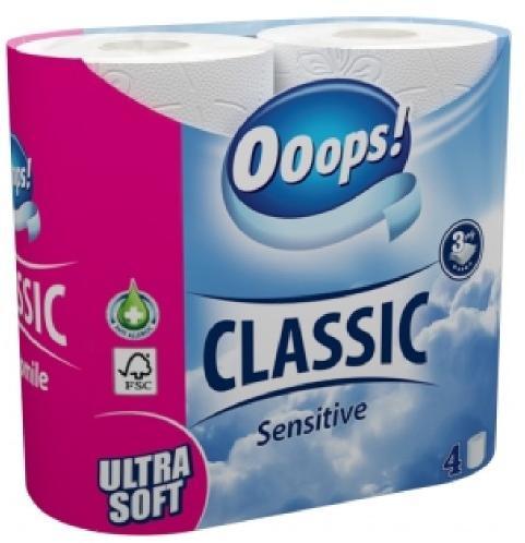 Vásárlás: Ooops! Classic Sensitive 4db WC-papír árak összehasonlítása,  Classic Sensitive 4 db boltok