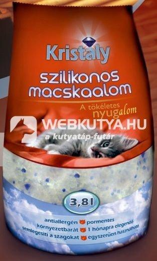 Vásárlás: Kristály Szilikonos macskaalom 3,8 l Macskaalom árak  összehasonlítása, Szilikonos macskaalom 3 8 l boltok