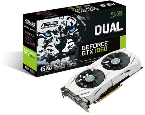 ASUS GeForce GTX 1060 6GB GDDR5 192bit (DUAL-GTX1060-6G) Placa video  Preturi - ASUS GeForce GTX 1060 6GB GDDR5 192bit (DUAL-GTX1060-6G) Placa  video Magazine