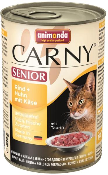 Carny Senior chicken & cheese 400 g