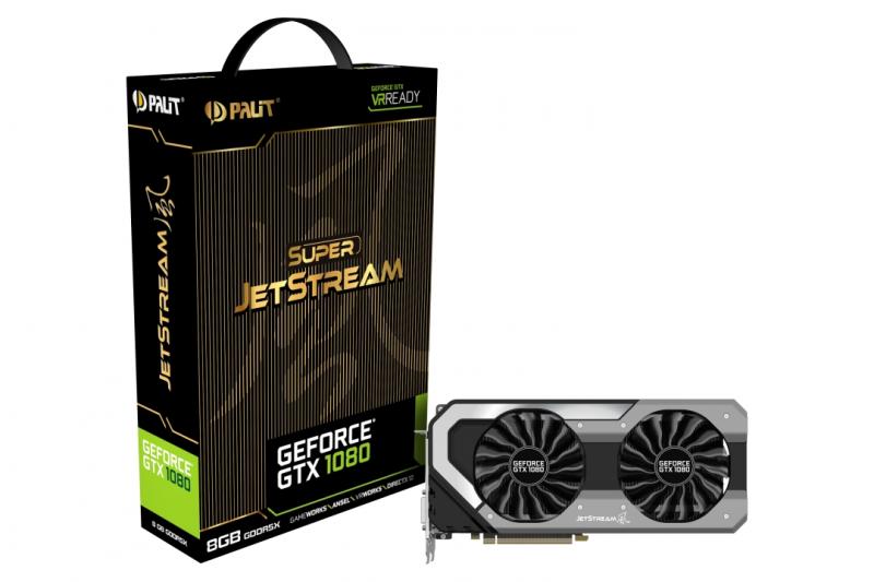 Palit GeForce GTX 1080 Super JetStream 8GB GDDR5X 256bit  (NEB1080S15P2-1040J) Видео карти Цени, оферти и мнения, списък с магазини