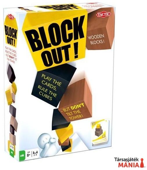 Vásárlás: TACTIC Block Out - fa ügyességi játék Társasjáték árak  összehasonlítása, Block Out fa ügyességi játék boltok