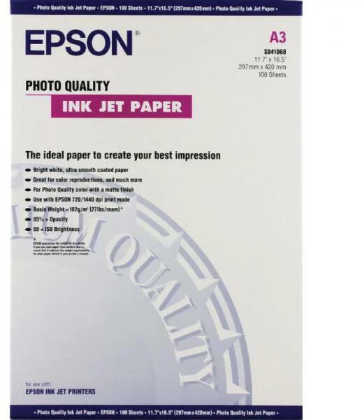 Photo Quality Inkjet A3/100 C13S041068
