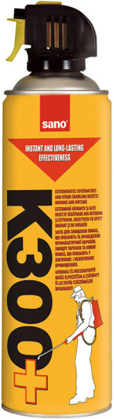 SANO Spray impotriva insectelor taratoare SANO K300, 400 ml (Insecticide) -  Preturi