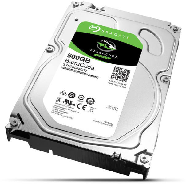 Seagate BarraCuda 500GB 32MB 7200rpm SATA3 (ST500DM009) (Hard Disk