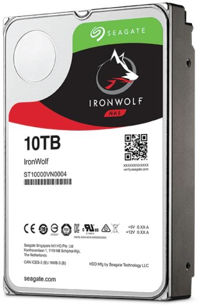 Seagate IronWolf 10TB 256MB 7200rpm SATA3 (ST10000VN0004) vásárlás, olcsó  Belső merevlemez árak, Seagate IronWolf 10TB 256MB 7200rpm SATA3  (ST10000VN0004) boltok