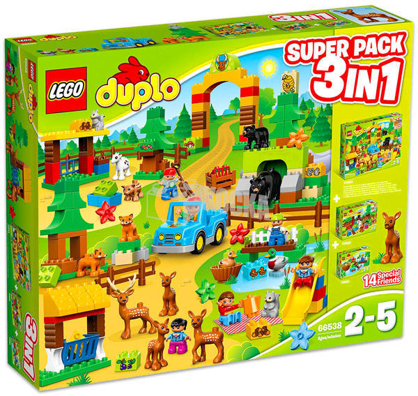 Vásárlás: LEGO® DUPLO® - Erdő Super Pack (66538) LEGO árak  összehasonlítása, DUPLO Erdő Super Pack 66538 boltok
