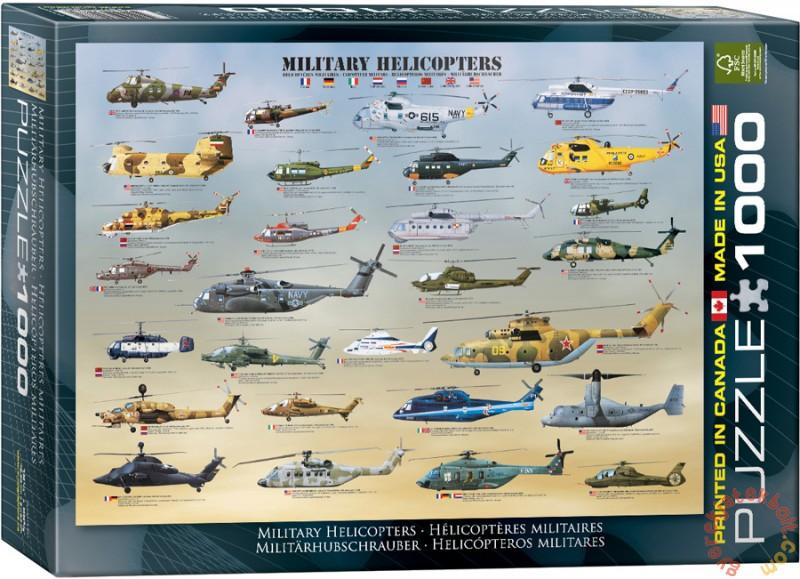 Military Helicopters 1000 db-os (6000-0088)