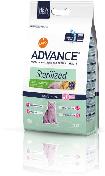 Affinity Advance Sterilized Turkey & Rice 15kg (Hrana pentru pisici) -  Preturi