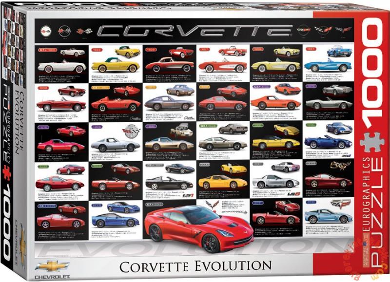 Corvette evolúció 1000 db-os (6000-0683)
