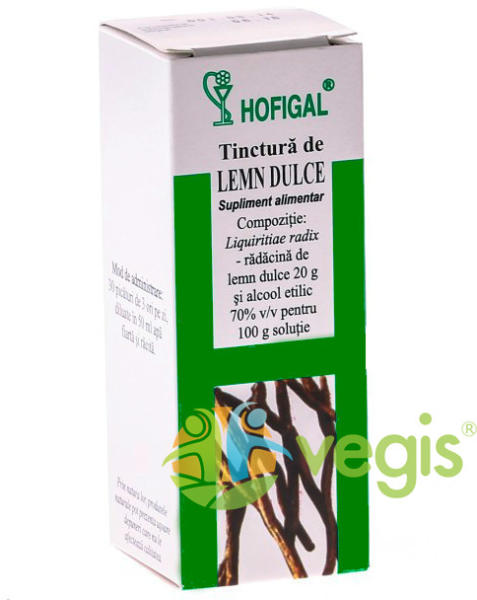 Hofigal Tinctura de Lemn dulce 50ml (Suplimente nutritive) - Preturi