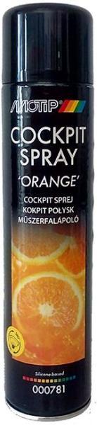 Műszerfalápoló spray, narancs illatú 600 ml 781