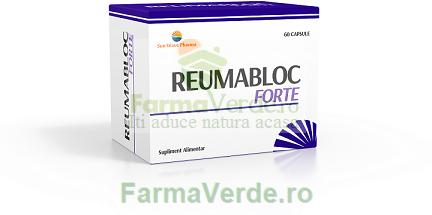Reumabloc Forte pentru oase și mușchi, 60 capsule