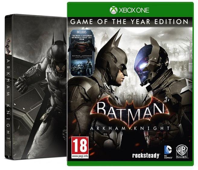 Vásárlás: Warner Bros. Interactive Batman Arkham Knight [Game of the Year  Steelbook Edition] (Xbox One) Xbox One játék árak összehasonlítása, Batman  Arkham Knight Game of the Year Steelbook Edition Xbox One boltok