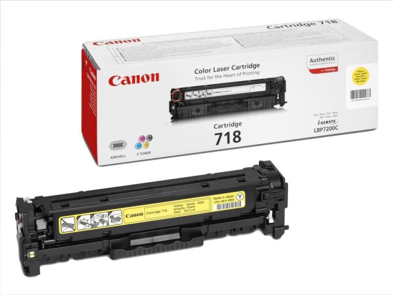 CRG-718Y Yellow (CR2659B002AA)