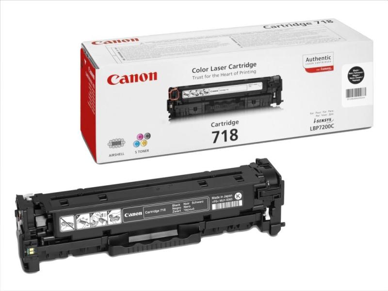CRG-718BK Black (CR2662B002AA)