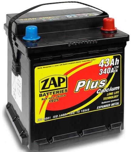 ZAP Plus 43Ah 340A (Acumulator auto) - Preturi