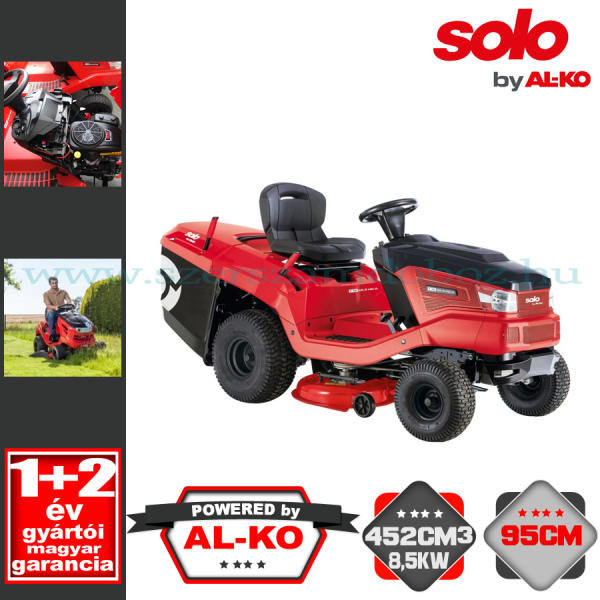 Vásárlás: AL-KO Solo T 15-95.5 HD-A Fűnyíró traktor árak összehasonlítása,  Solo T 15 95 5 HD A boltok