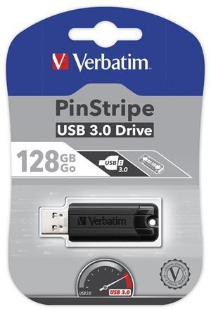 Verbatim PinStripe 128GB USB 3.0 49319 (Memory stick) - Preturi