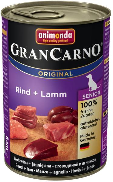 GranCarno Senior - Beef & Lamb 6x400 g