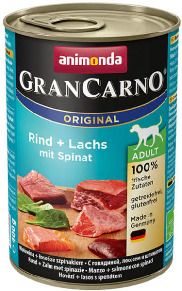 GranCarno Adult Beef, Salmon & Spinach 800 g