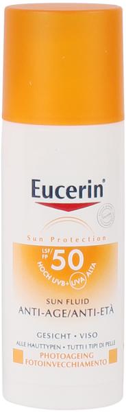 Vásárlás: Eucerin Sun Anti-Age Napozó Krém Arcra SPF 50 50ml Naptej,  napolaj árak összehasonlítása, Sun Anti Age Napozó Krém Arcra SPF 50 50 ml  boltok