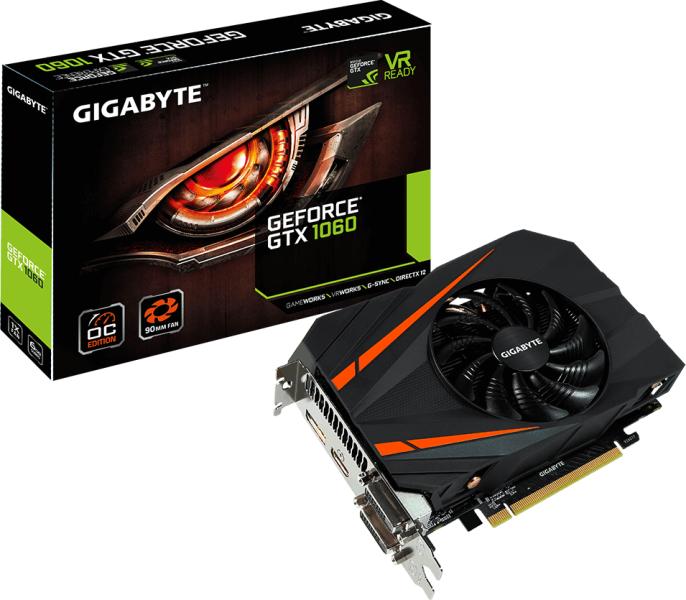 Vásárlás: GIGABYTE GeForce GTX 1060 Mini ITX OC 6GB GDDR5 192bit  (GV-N1060IXOC-6GD) Videokártya - Árukereső.hu