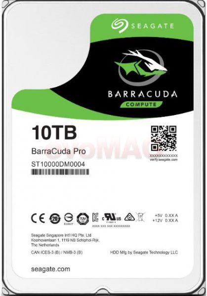 Seagate Barracuda Pro 3.5インチ HDD Seagate BarraCuda Pro 3.5 10TB 7200rpm 256MB SATA3 (ST10000DM0004