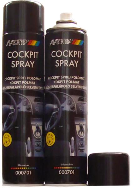 Cockpit selyemfényű műszerfalápoló spray 600 ml