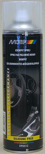 Szilikonmentes műszerfalápoló spray 500 ml