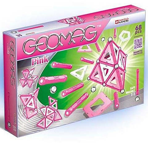 Vásárlás: Geomag Pink rózsaszín készlet lányoknak - 68db (20GMG00342)  Mágneses építőjáték árak összehasonlítása, Pink rózsaszín készlet lányoknak  68 db 20 GMG 00342 boltok