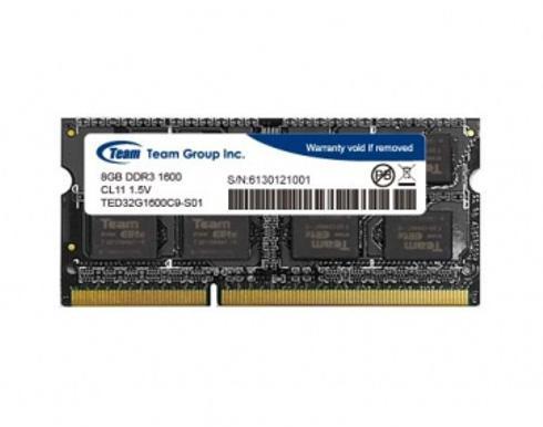 8GB DDR3 1600MHz TED3L8G1600C11-S01