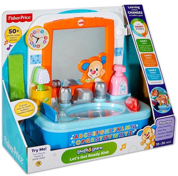Vásárlás: Mattel Fisher-Price Intelligens mosdókagyló (DRH29) Babáknak  szóló játék árak összehasonlítása, Fisher Price Intelligens mosdókagyló DRH  29 boltok