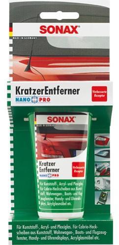 Vásárlás: SONAX Karc eltávolító 75 ml üveg, plexi, műanyag Autóápolás árak  összehasonlítása, Karc eltávolító 75 ml üveg plexi műanyag boltok