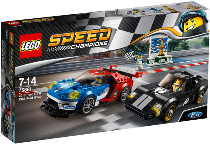 Vásárlás: LEGO® Speed Champions - 2016 Ford GT & 1966 Ford GT40 (75881) LEGO  árak összehasonlítása, Speed Champions 2016 Ford GT 1966 Ford GT 40 75881  boltok