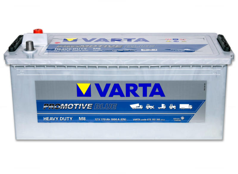 VARTA Promotive Blue 12V 170Ah 1000A (670103100) (Acumulator camion,  vaporas, rulota ) - Preturi