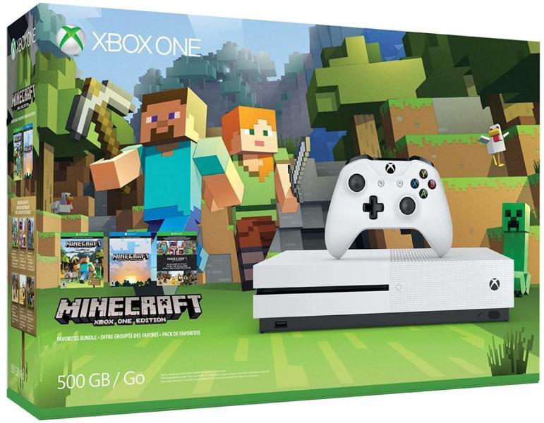 Microsoft Xbox One S (Slim) 500GB + Minecraft vásárolj már 0 Ft-tól