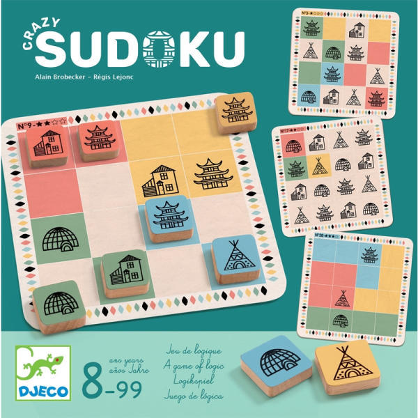 Vásárlás: DJECO Crazy Sudoku (DJ08488) Logikai játék árak összehasonlítása,  Crazy Sudoku DJ 08488 boltok